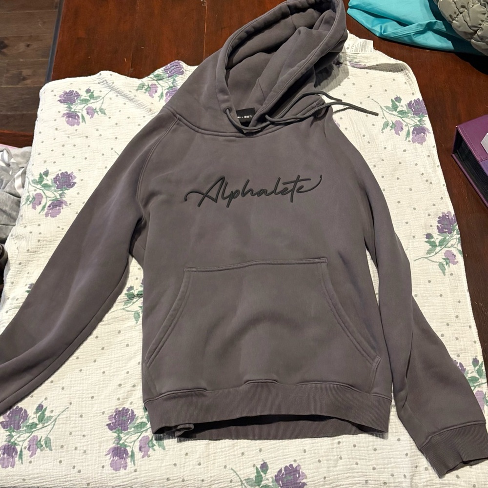 Alphalete Charcoal Hoodie